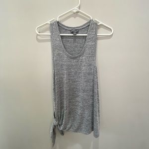 Waist Tie Scoop Tank